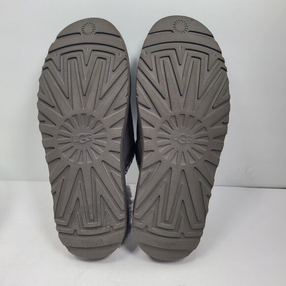 UGG Tasman Men's Dark Gray Slip-On Slippers S/N 1103900 US Size 11 - Picture 8 of 9